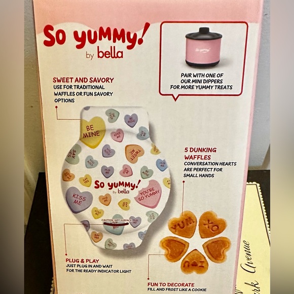 So Yummy! by Bella Mini Dunker Waffle Maker - Picture 2 of 3